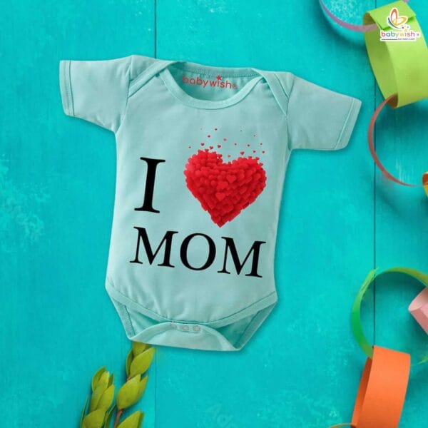 Mothers Day Special Baby Outfit Half Sleeve Unisex Romper Onesies for Newborn baby - Image 3