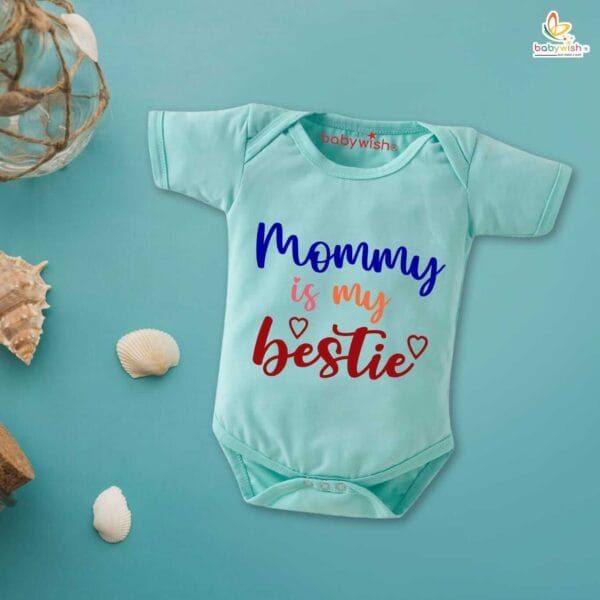Mothers Day Special Baby Outfit Half Sleeve Unisex Romper Onesies for Newborn baby - Image 3