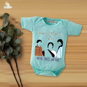 Mothers Day Special Baby Outfit Half Sleeve Unisex Romper Onesies for Newborn baby
