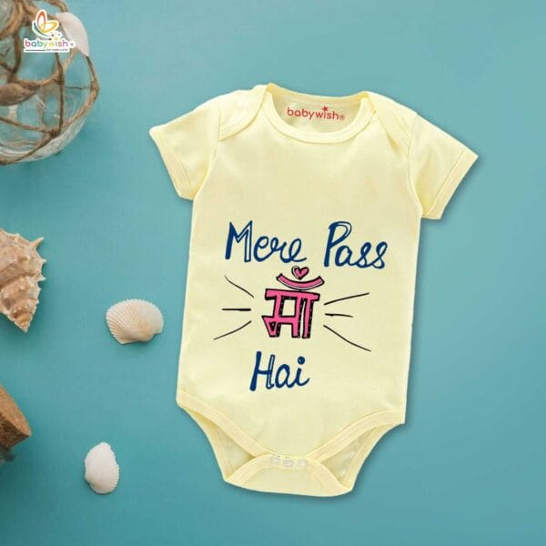Mothers Day Special Baby Outfit Half Sleeve Unisex Romper Onesies for Newborn baby - Image 4