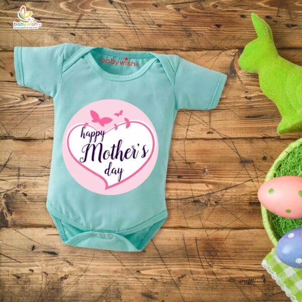 Mothers Day Special Baby Outfit Half Sleeve Unisex Romper Onesies for Newborn baby - Image 2