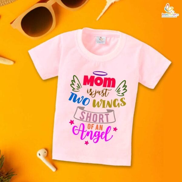 Mother's Day Special T-Shirt for Boy’s and Girl’s Half Sleeve Topwear for Unisex Kids - Image 3