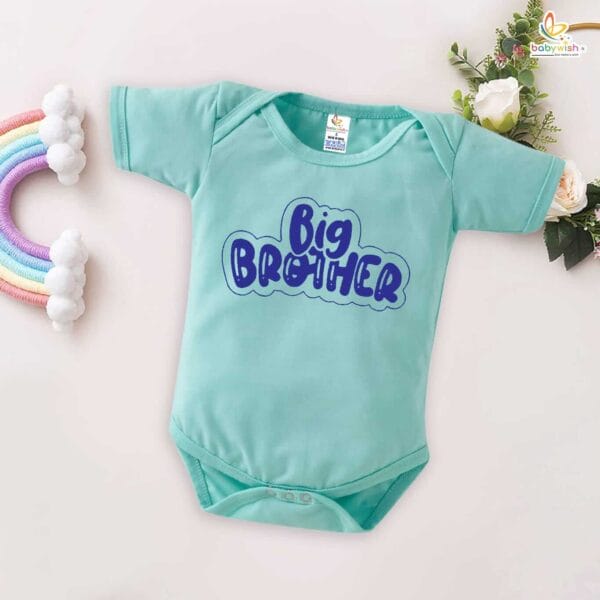 Babywish Rakshabandhan Romper Brother Sister Matching dress Rakshabandhan gift for Rakhi - Image 5