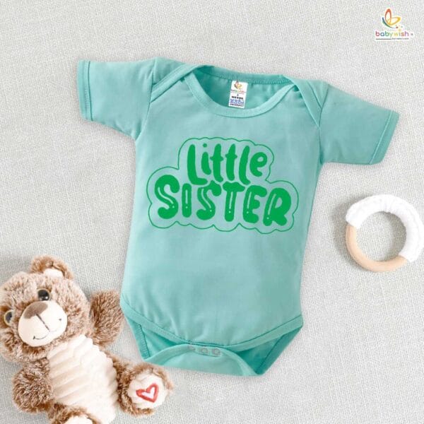 Babywish Rakshabandhan Romper Brother Sister Matching dress Rakshabandhan gift for Rakhi - Image 5