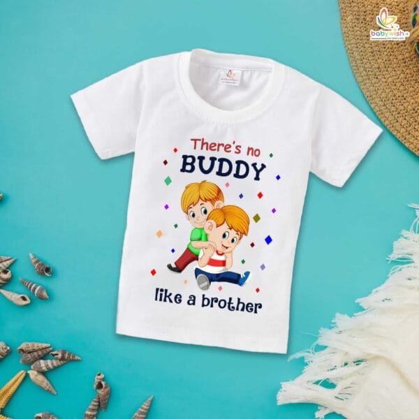 Babywish Rakshabandhan T-Shirt Brother Sister Matching dress Rakshabandhan gift for Rakhi Tee - Image 3