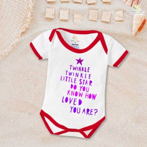 Mothers Day Special Baby Outfit Half Sleeve Unisex Romper Onesies for Newborn baby - Image 5