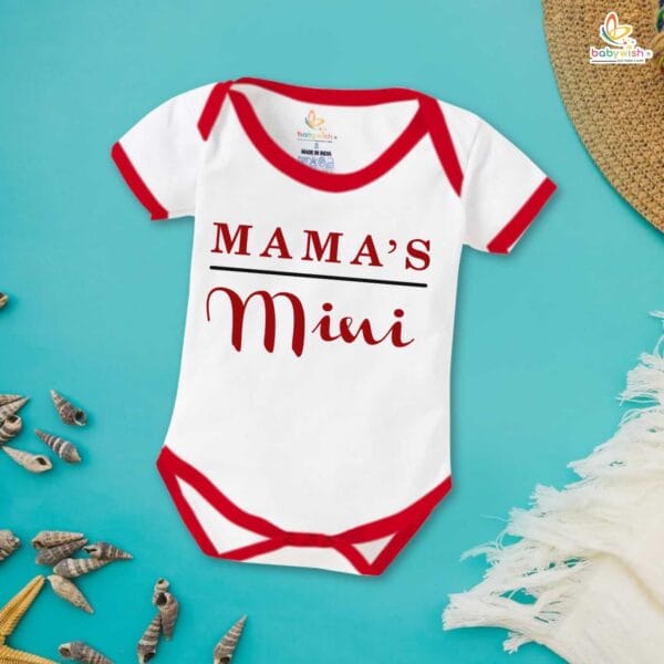 Mothers Day Special Baby Outfit Half Sleeve Unisex Romper Onesies for Newborn baby - Image 5