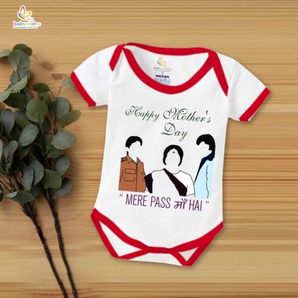 Mothers Day Special Baby Outfit Half Sleeve Unisex Romper Onesies for Newborn baby - Image 5