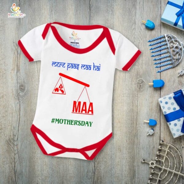 Mothers Day Special Baby Outfit Half Sleeve Unisex Romper Onesies for Newborn baby - Image 5