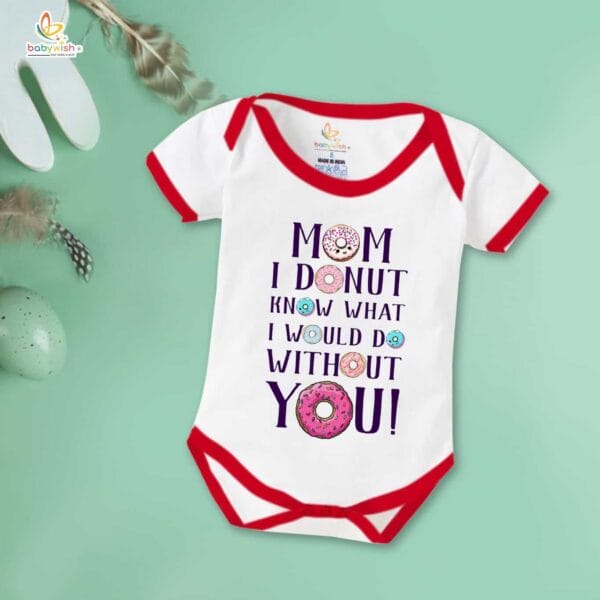 Mothers Day Special Baby Outfit Half Sleeve Unisex Romper Onesies for Newborn baby - Image 5