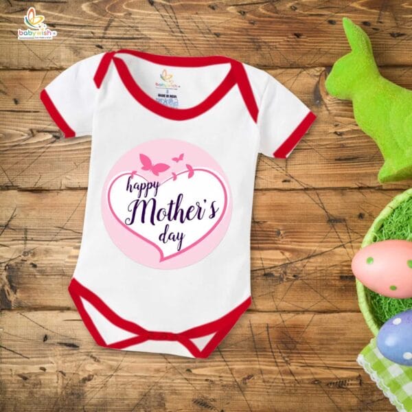Mothers Day Special Baby Outfit Half Sleeve Unisex Romper Onesies for Newborn baby - Image 5