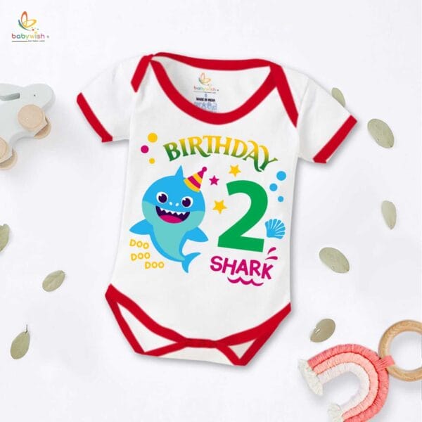Two month unisex baby romper half sleeve round neck onesie - Image 5