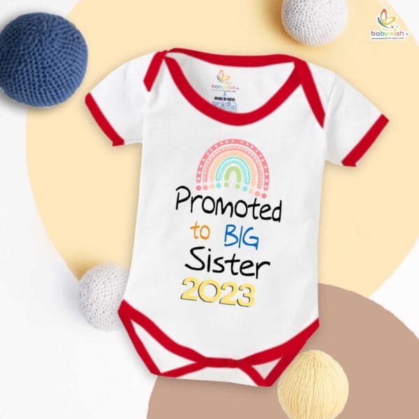 Babywish Rakshabandhan Romper Brother Sister Matching dress Rakshabandhan gift for Rakhi - Image 2