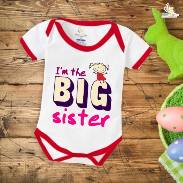 Babywish Rakshabandhan Romper Brother Sister Matching dress Rakshabandhan gift for Rakhi - Image 2