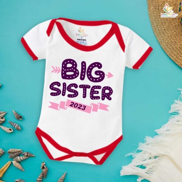 Babywish Rakshabandhan Romper Brother Sister Matching dress Rakshabandhan gift for Rakhi - Image 2