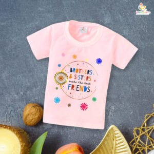 Babywish Rakshabandhan T-Shirt Brother Sister Matching dress Rakshabandhan gift for Rakhi Tee