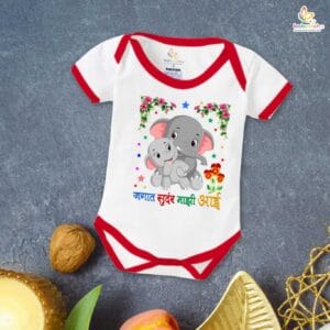 Mothers Day Special Baby Outfit Half Sleeve Unisex Romper Onesies for Newborn baby