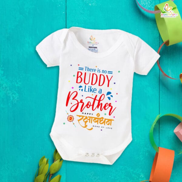 Babywish Rakshabandhan Romper Brother Sister Matching dress Rakshabandhan gift for Rakhi