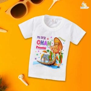 Babywish Onam Festivals Boys and Girls T-Shirt  Onam T-Shirts Half Sleeve