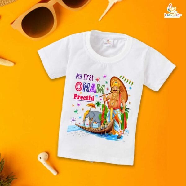 Babywish Onam Festivals Boys and Girls T-Shirt  Onam T-Shirts Half Sleeve