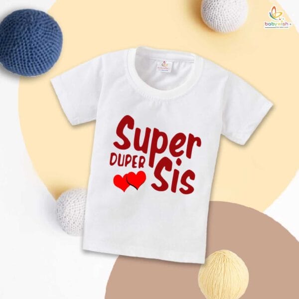 Babywish Rakshabandhan T-Shirt Brother Sister Matching dress Rakshabandhan gift for Rakhi Tee - Image 3