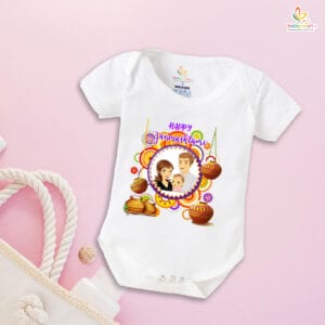 Babywish Dahi Handi Romper Brother Sister Matching dress for DHNDI