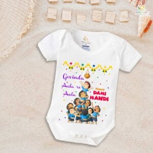 Babywish Dahi Handi Romper Brother Sister Matching dress for DHNDI