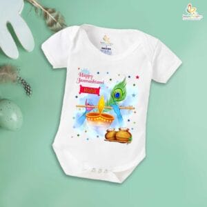 Babywish Dahi Handi Romper Brother Sister Matching dress for DHNDI