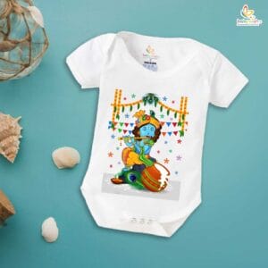 Babywish Dahi Handi Romper Brother Sister Matching dress for DHNDI