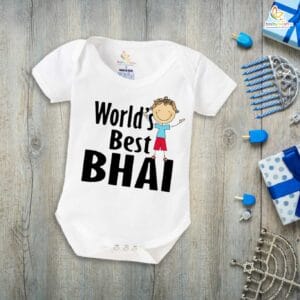 Babywish Rakshabandhan Romper Brother Sister Matching dress Rakshabandhan gift for Rakhi
