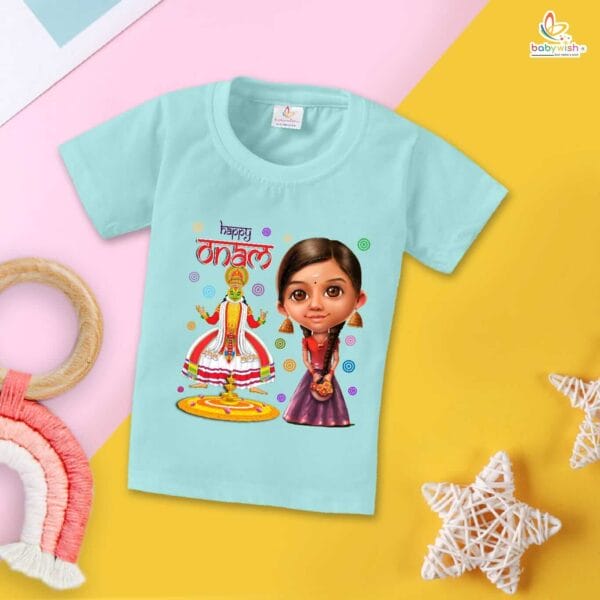 Babywish Onam Festivals Boys and Girls T-Shirt  Onam T-Shirts Half Sleeve