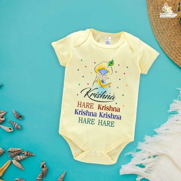 Babywish Dahi Handi Romper Brother Sister Matching dress for DHNDI - Image 3