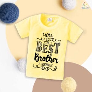 Babywish Rakshabandhan T-Shirt Brother Sister Matching dress Rakshabandhan gift for Rakhi Tee