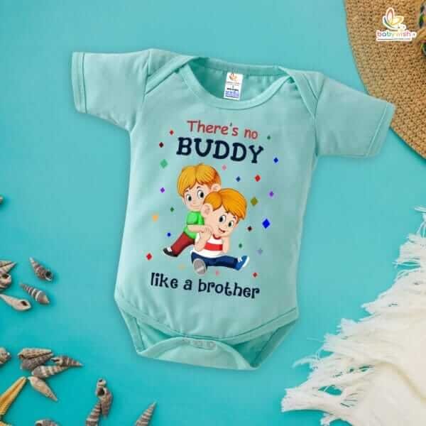 Babywish Rakshabandhan Romper Brother Sister Matching dress Rakshabandhan gift for Rakhi - Image 5