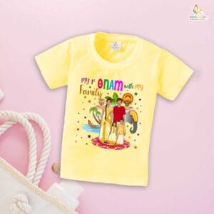Babywish Onam Festivals Boys and Girls T-Shirt  Onam T-Shirts Half Sleeve