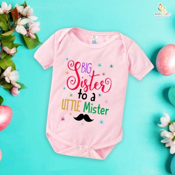 Babywish Rakshabandhan Romper Brother Sister Matching dress Rakshabandhan gift for Rakhi - Image 4