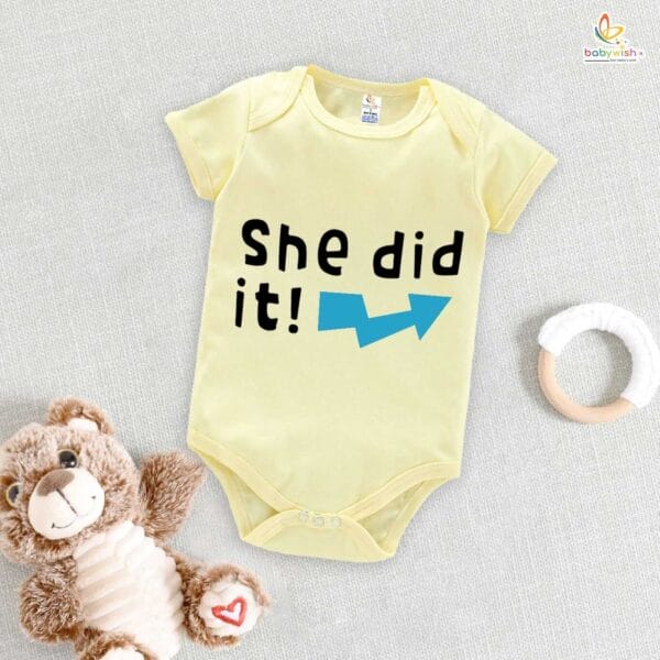 Babywish Rakshabandhan Romper Brother Sister Matching dress Rakshabandhan gift for Rakhi - Image 4