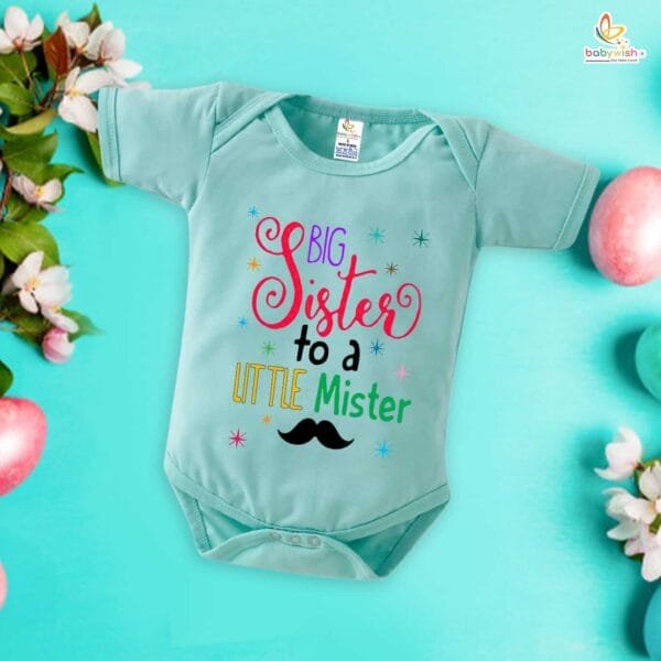 Babywish Rakshabandhan Romper Brother Sister Matching dress Rakshabandhan gift for Rakhi - Image 5