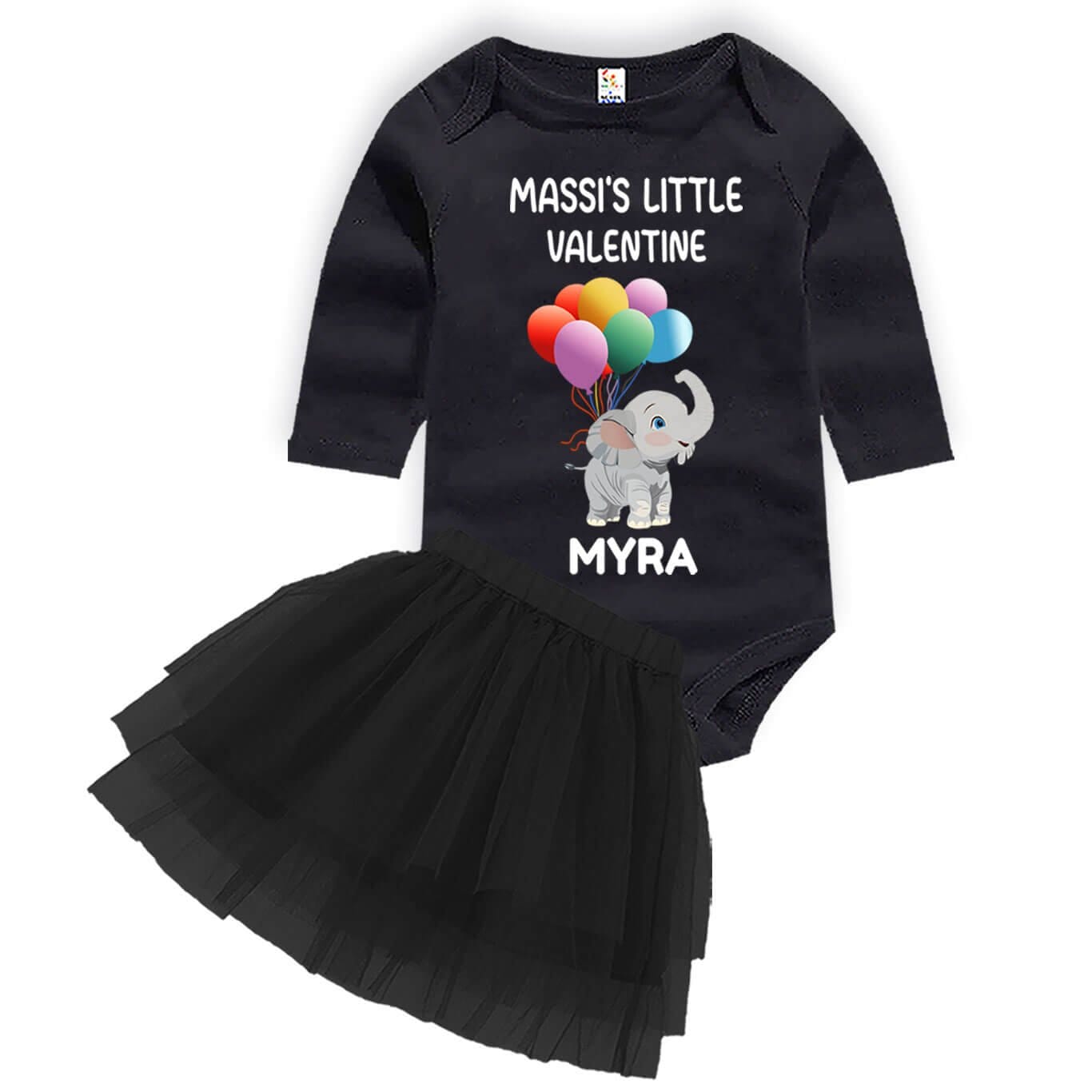 Valentine outfit 0-12 months