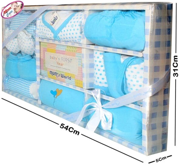 Newborn Baby Gift Set with Essential Clothes for Baby Boys & Girls | Baby Shower Gift Combo - Image 3