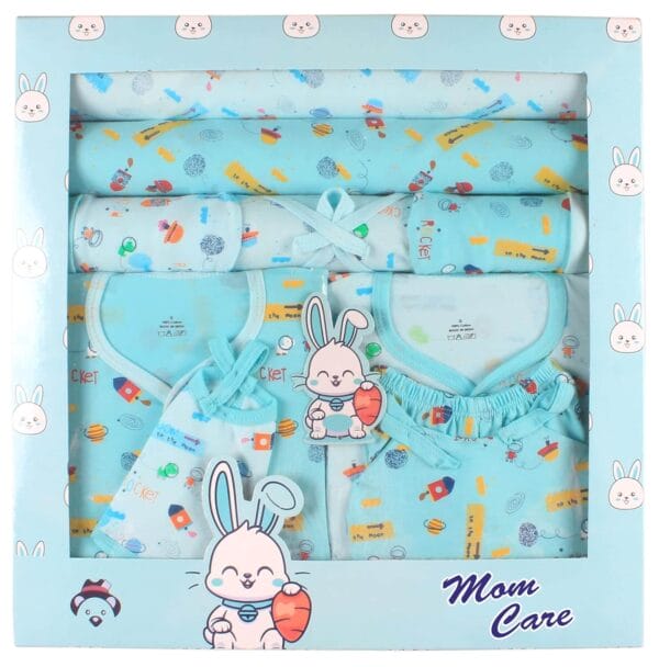 Newborn Baby Gift Set with Essential Clothes for Baby Boys & Girls | Baby Shower Gift Combo - Image 2