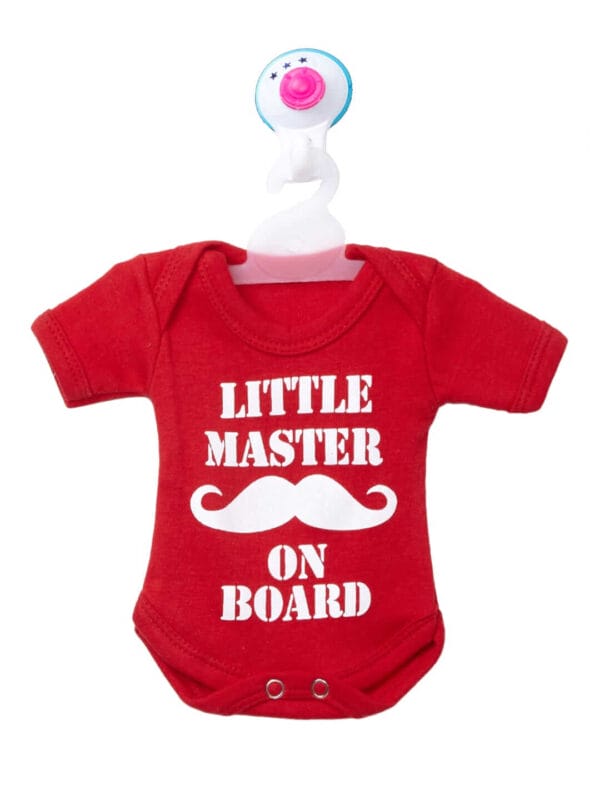 Baby on Board Car Decals Cloth Safety Sign Board with Hanger & Vacuum suction cup - Image 2
