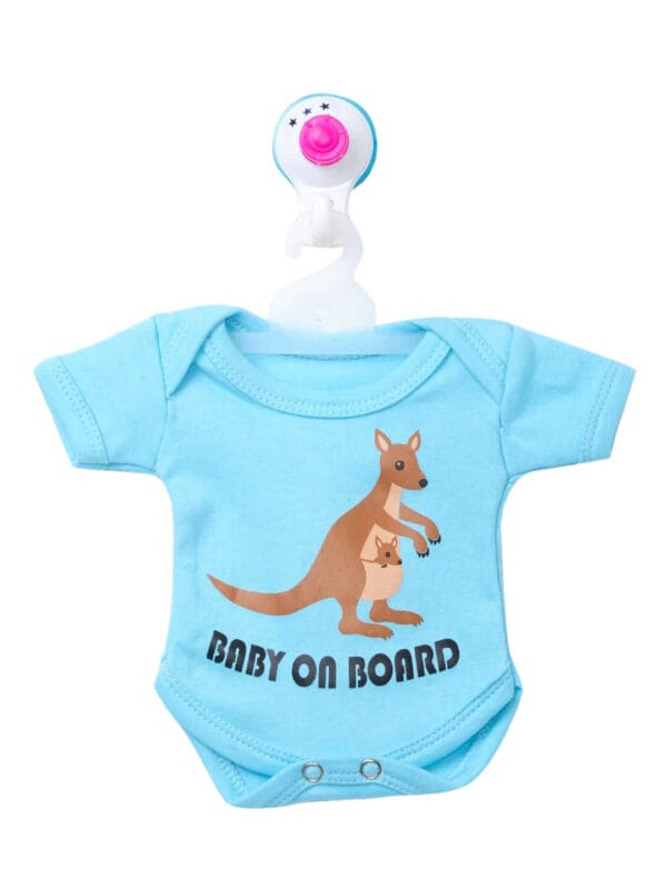 Baby on Board Car Decals Cloth Safety Sign Board with Hanger & Vacuum suction cup - Image 5