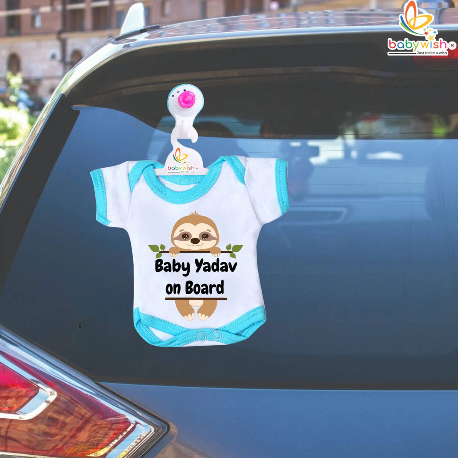 Baby On Board Hanging Safety Sign For Car Window |  Premium Baby Travel  Safety Message Car Decal – Babywish