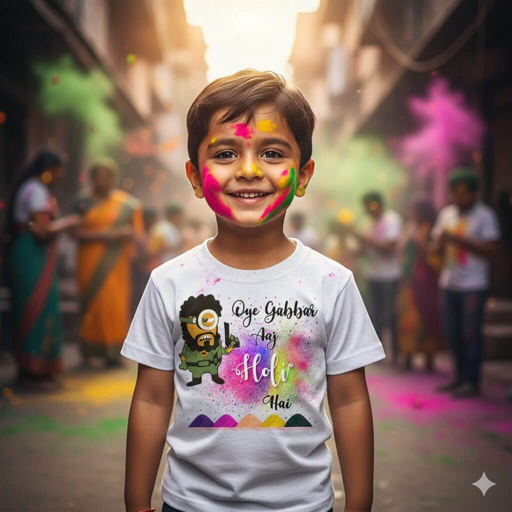 oye-gabbar-aaj-holi-hai-baby-tshirt.