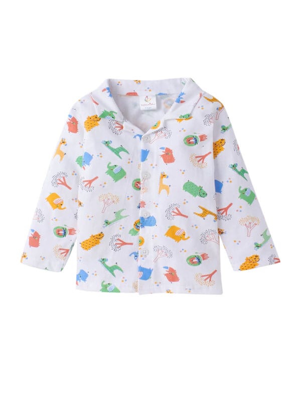 Kids Sleepsuit for Unisex Topwear and Pajamas Set | Babywish - Image 2