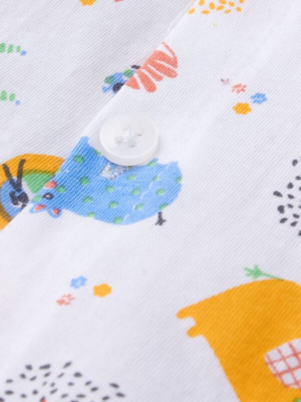 Kids Sleepsuit for Unisex Topwear and Pajamas Set | Babywish - Image 5
