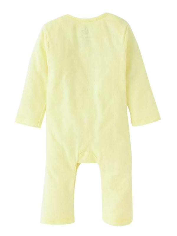 Baby Boy's and Baby Girl’s Bodysuits Cotton Full Sleeve Rompers Onesies for Infant Lemon Dinosour Print Set of 2 - Image 3