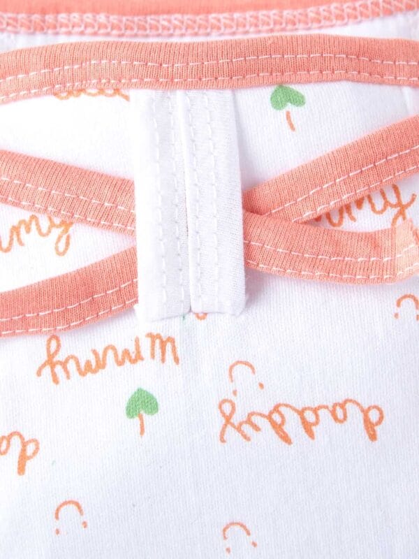 Baby Cloth Diapers Triple Layer Cotton Cloth Love Mom Dad Printed Nappies Washable Reusable Langot - Image 9