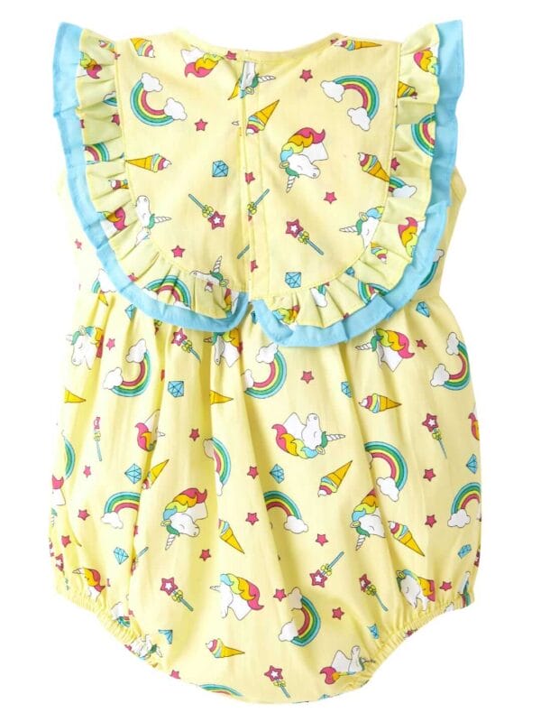Baby Girls Romper Set Ruffle Sleeve Onesie Newborn Bodysuit Romper Jumpsuit Infant Clothes Dress - Image 3